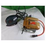 Black & Decker Palm Sander and Jigsaw