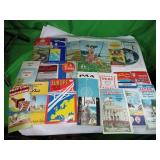 1950s-60s International Travel Maps