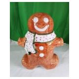 Ceramic Gingerbread Man Cookie Jar
