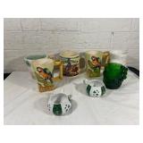 Ceramic and Glass Mugs and Cups