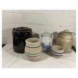 Crocks and Stoneware Pieces