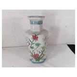 Andrea by Sadek Ceramic Vase with Floral Design