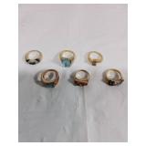 Rings with Mixed Gemstones