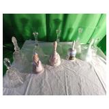 10 Decorative Bells in Glass and Ceramic