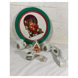 Christmas-Themed Tableware and Decor