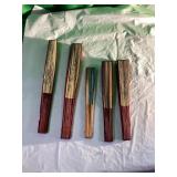 Painted Folding Paper Fans