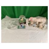 Crystal, Porcelain, and Resin Figurines