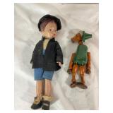 Wood Dolls Including Madame Alexander