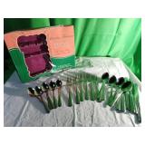 24-Piece Stainless Steel Flatware Set