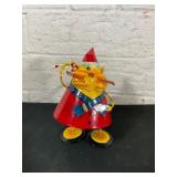 Christmas Cat Bobble Decor Figurine