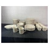 69-Piece Pfaltzgraff Floral Dinnerware Set