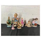 Ceramic Figurines in Various Styles