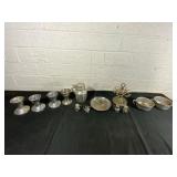 Silver Plated Tableware Set, 13 Pieces