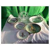 Decorative Porcelain and Glass Plates