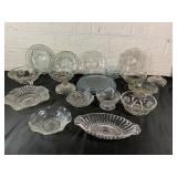 Pressed Glass Serving Ware