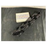 Kaufmannï¿½s Beaded Black Scarf