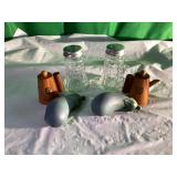 Three Salt and Pepper Shaker Pairs