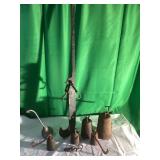 Cast Iron Hanging Weights with Scale