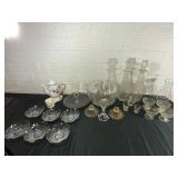 24 Pieces of Glassware and Porcelain