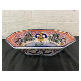 Colorful Octagonal Talavera Ceramic Bowl