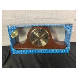 Spartus Quartz Mantel Clock in Original Packaging