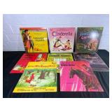 8 Walt Disney Vinyl Records