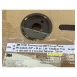 3M SJ3418FR Loop Fastener, 3/4´´ x 50 yd