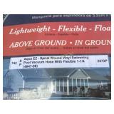 Aqua EZ 25-Foot Spiral Wound Pool Vacuum Hose