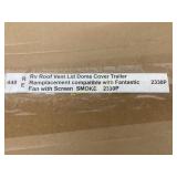 RV Roof Vent Lid Dome Cover Compatibile with Fan