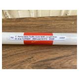 Retractable Traffic Cone Bar, 4 to 7.2 Ft