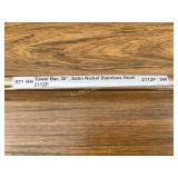 30-Inch Satin Nickel Stainless Steel Towel Bar