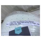 ViscoSoft 3-Inch Memory Foam Mattress Topper