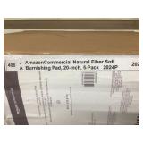 AmazonCommercial Natural Fiber Burnishing Pads