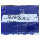 Acquaer 1/2HP Shallow/Deep Well Jet Pump