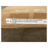 16 Ft. Mini-Split Line Set with Brass Flare Nuts