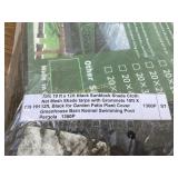 Black 70% Shade Cloth with Grommets, 10 ft x 12 ft