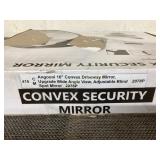 16-Inch Convex Security Driveway Mirror