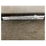 Matte Black 32-Inch Shower Grab Bar
