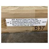 Musment Cargo Liner Floor Mat for 2018-2021 Jeep W