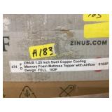 Zinus 1.25-Inch Full Memory Foam Topper