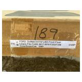 DeWalt Front Floor Liners for Ford 2017-2019