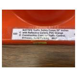 28-Inch Orange PVC Traffic Safety Cone