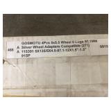 GDSMOTU 5×5.5 Wheel Adapters, 87.1mm, Set of 4