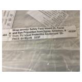 20 Wrap-Around Safety Face Shields