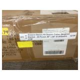 Amazon Basics Weighted Blanket, 20 lbs, Full/Queen