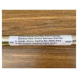 40-Inch Stainless Steel Bathroom Grab Bar