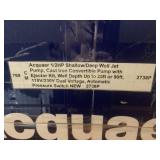 Acquaer 1/2 HP Convertible Jet Pump