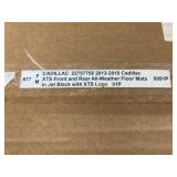 Cadillac XTS All-Weather Floor Mats, 2013-2018