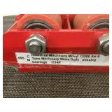 Industrial Machinery Skate Dolly, 6 Tons