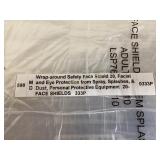 Pack of 20 Wrap-Around Safety Face Shields